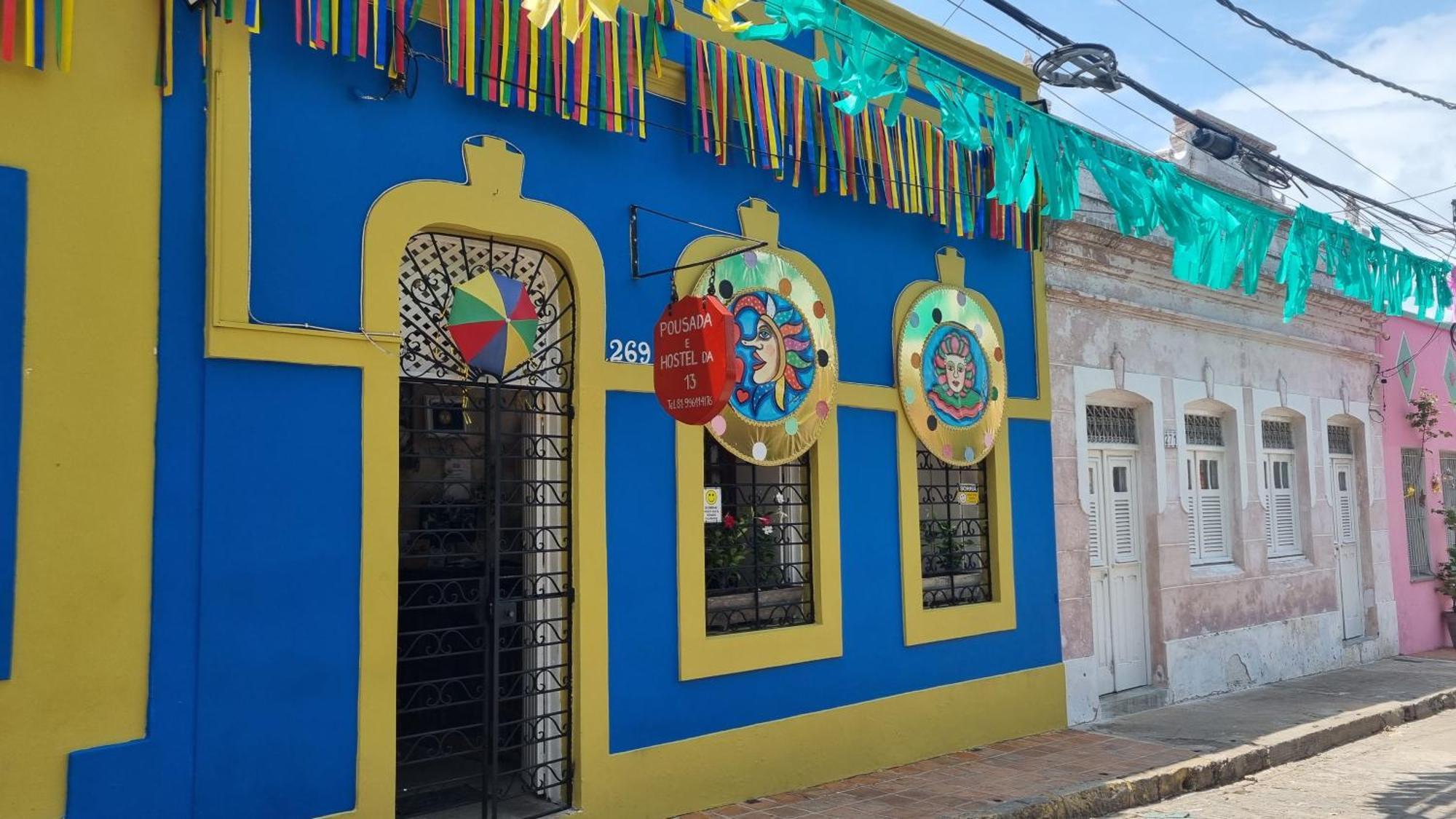 Hostel da 13 e Suítes Olinda Exterior foto